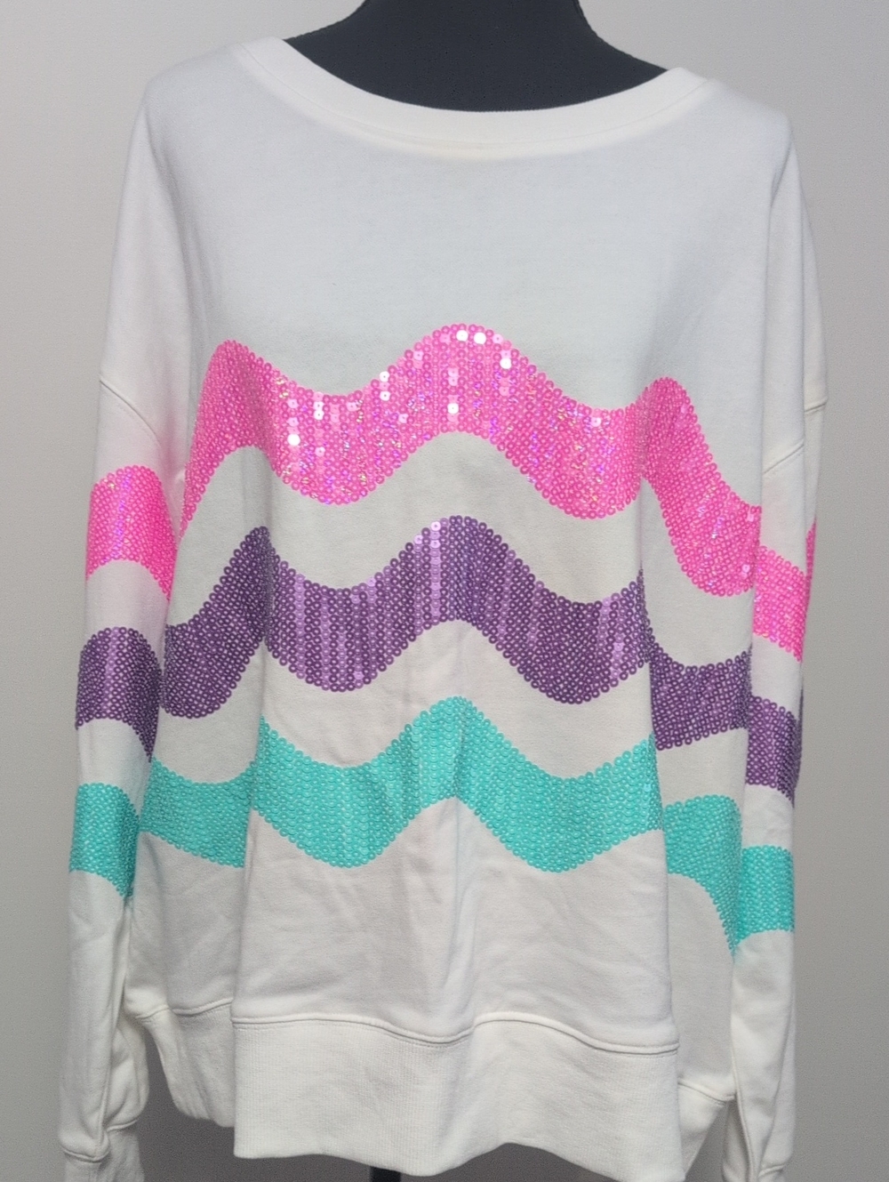Fantastic Fawn White Sweater